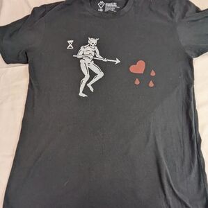 Ministry of Defence Devil Black Tee Shirt Large